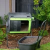 Maze 48 Gallon Compost Tumbler With Cart