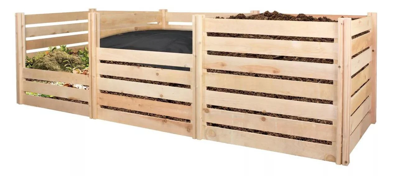 Cedar Wood Composter, 23 Cubic Feet - Image 4