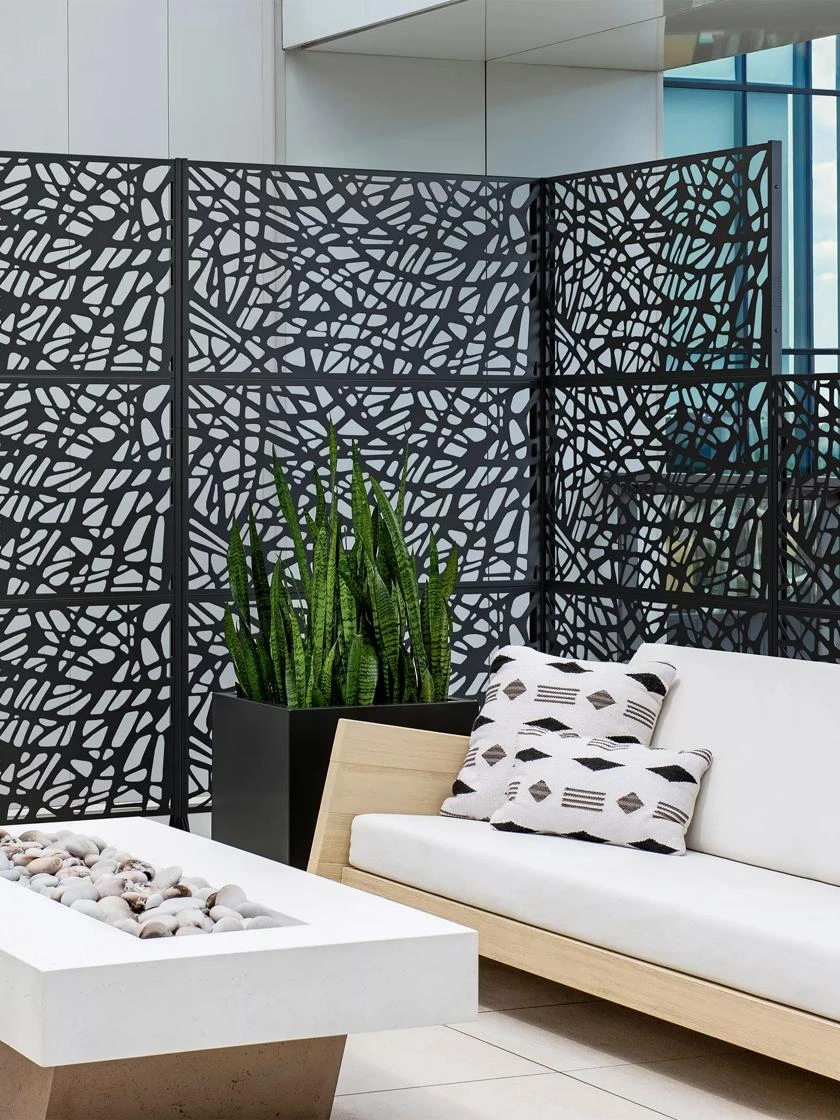 Veradek 3-Panel Privacy Screen Set, Web - Image 4