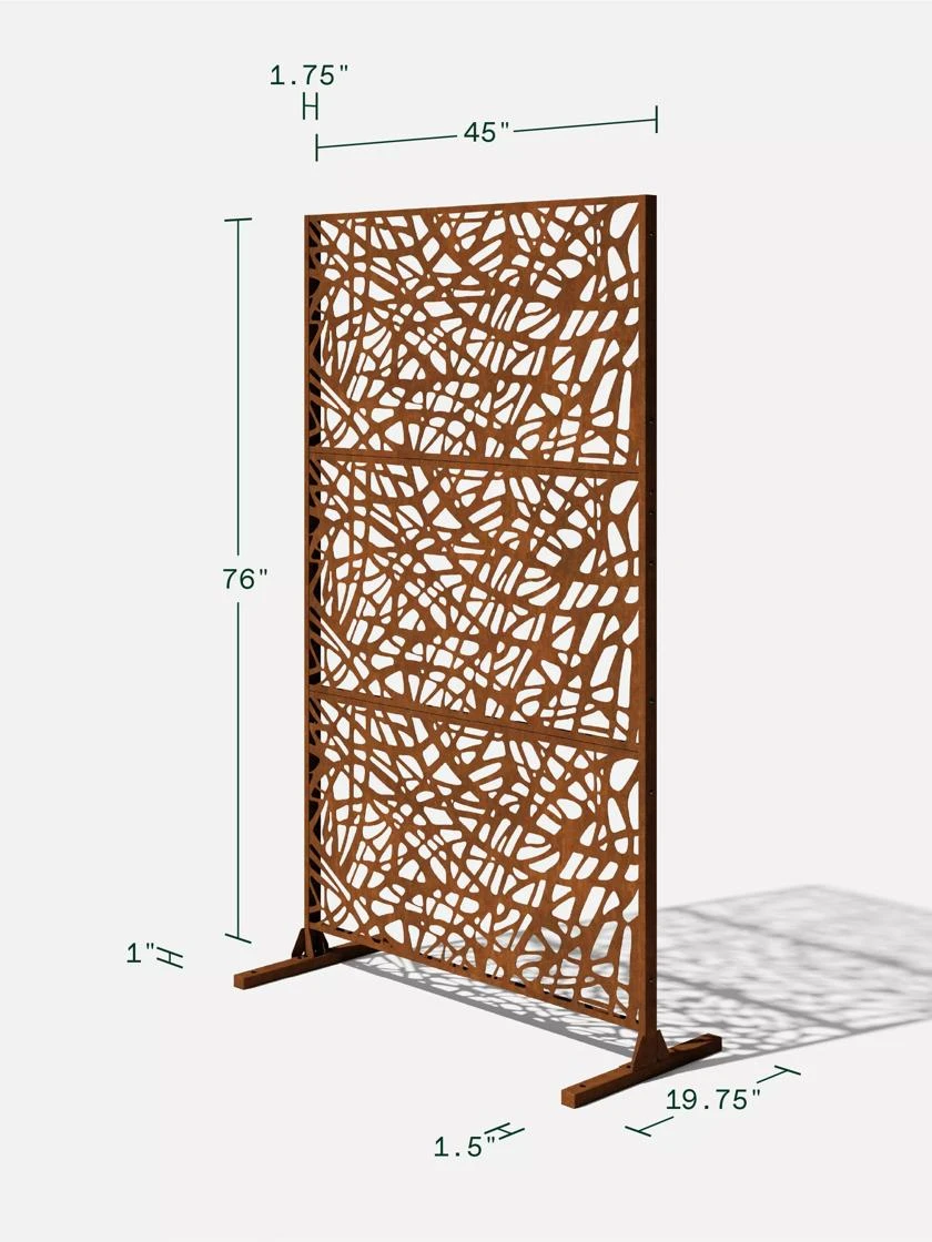 Veradek 3-Panel Privacy Screen Set, Web - Image 7