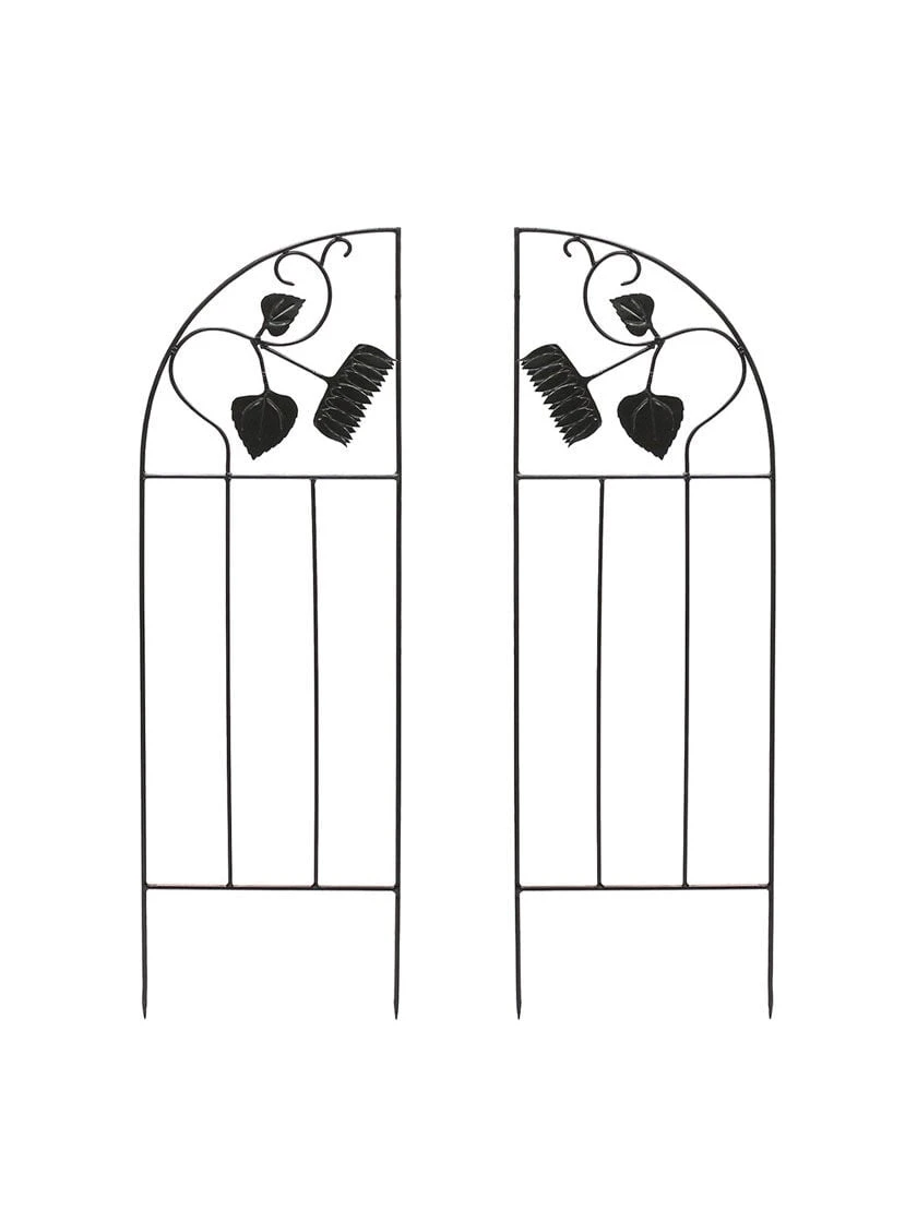 Achla Designs Sunflower Trellis Side Panels, Set Of 2