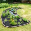Roman Stone Recycled Rubber Landscape Edging, 4'
