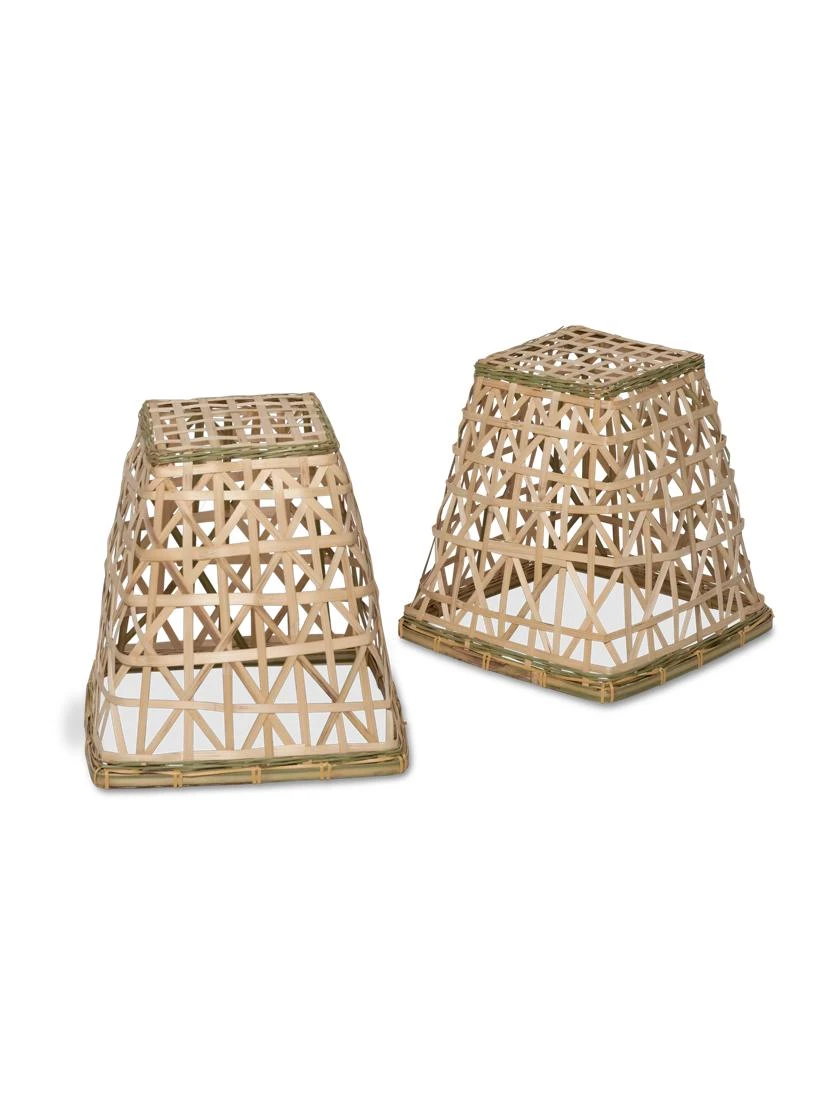 Bamboo Cloche, Set Of 2 - Image 10